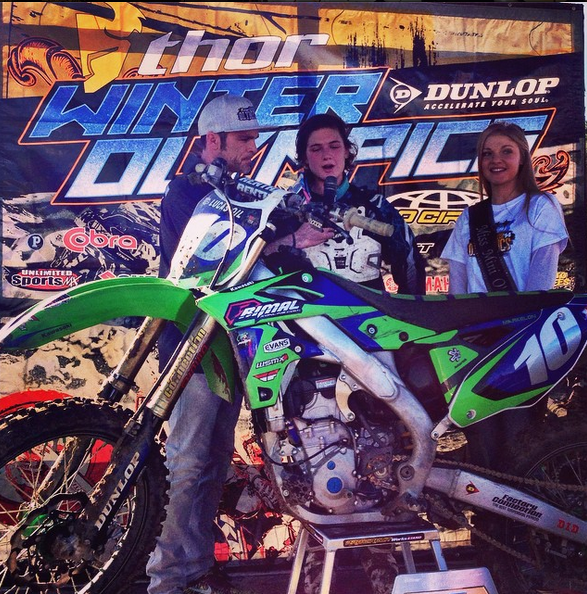 Marissa Markelon is the 2014 WMX champion.
