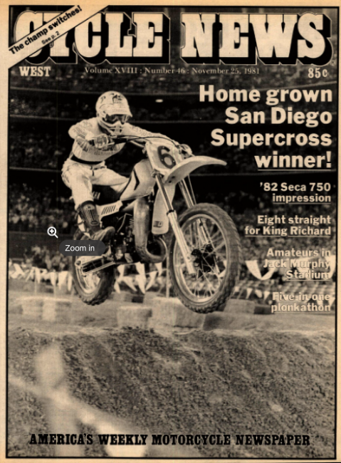 Another future champion coming into his own in 1981 was Johnny O’Mara.