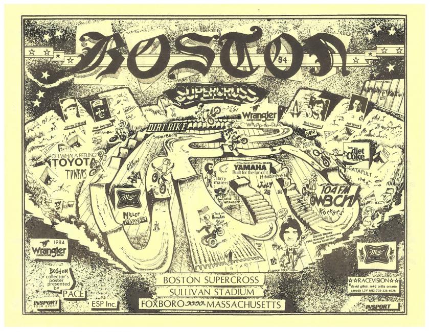 How tough was 1984? Even a badass like Broc Glover didn’t win a race!