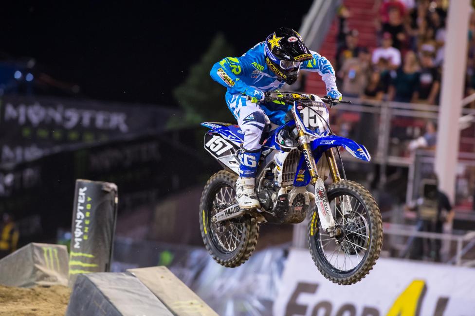 Plessinger is a diverse rider, with experience in GNCC racing, arenacross, and motocross; he's adding supercross to that list now. 