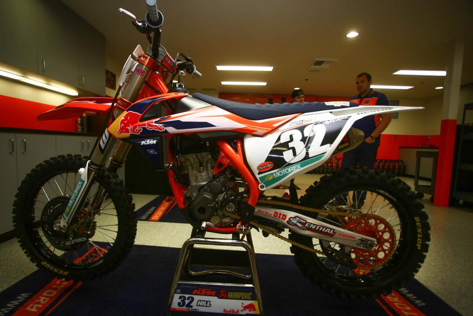 Little known fact: Roger DeCoster is actually a very talented machinist and spends quite a bit of his time machining new parts in the race shop with his own hands. 