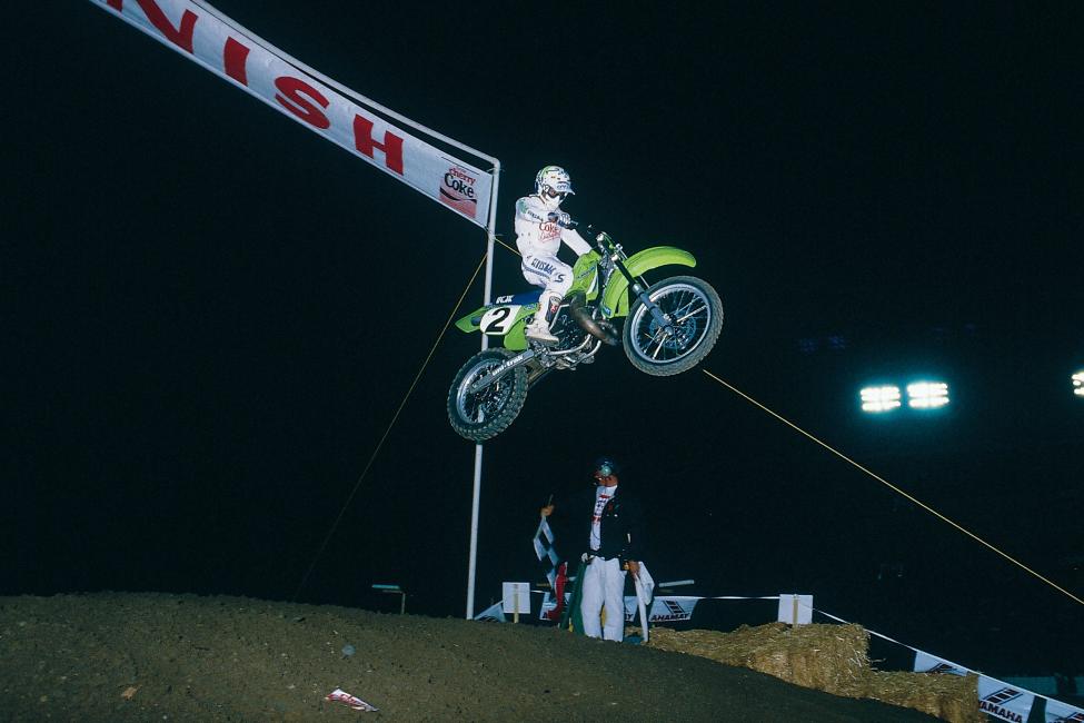 Kawasaki was the last Japanese brand to have not won an AMA Supercross Championship, and Jeff Ward was their man to change that in 1985.