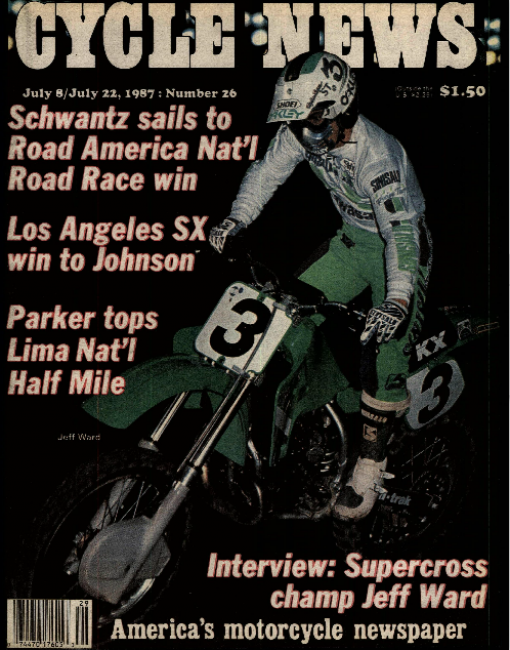 Suzuki hired defending champ Donny Schmit away from Kawasaki in 1987 in the hopes of sweeping both regions, but then the future world champion got hurt and missed the first part of the series.