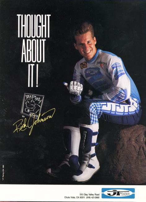 #1 Rick Johnson rode into 1989 with an eye on dominating the series. 