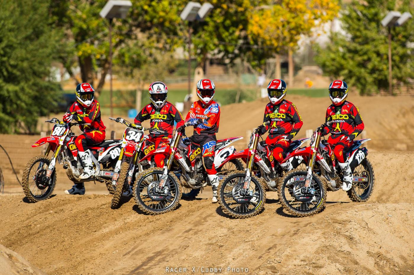 GEICO Honda Team Gallery - Racer X GEICO Honda Team Gallery - Racer X
