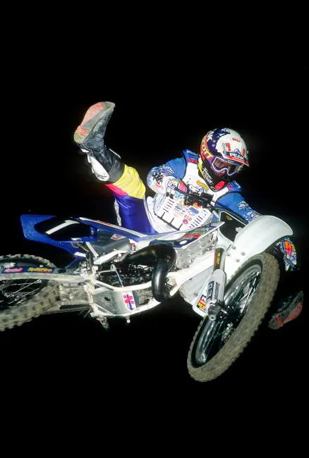 Jeremy McGrath was a steamroller in the 125 West Region.