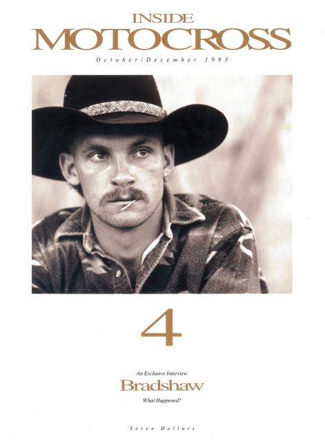 McGrath (15) battles with Kawasaki’s Mike Kiedrowski, who would win two rounds in 1993 and finish second in the final points.