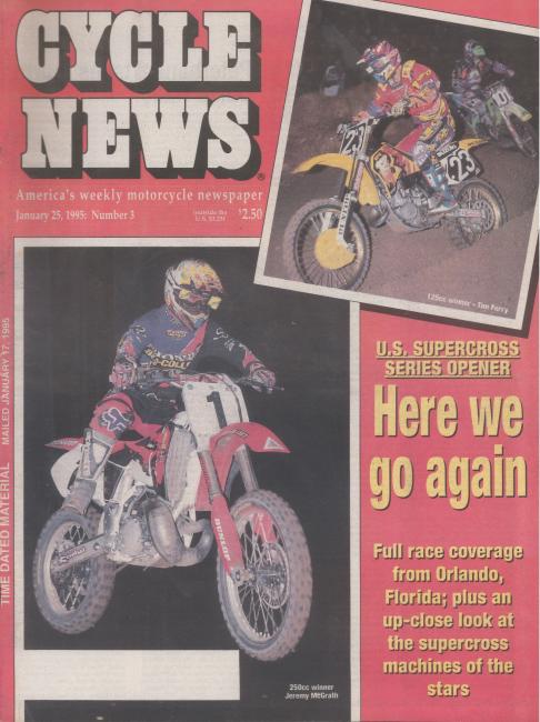 Noleen/Sizzler Yamaha rider Larry Ward was a steady and fast surprise in 1995.