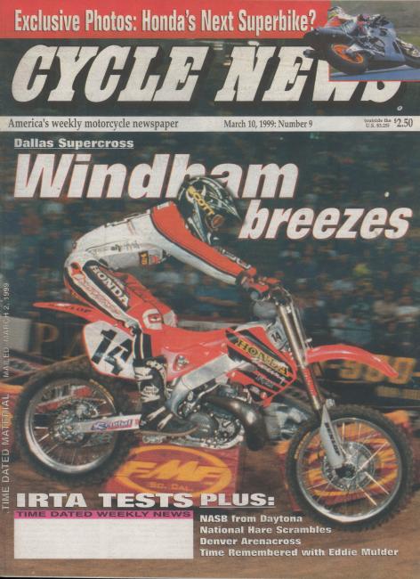 Kevin Windham got his second win of the year in Dallas.