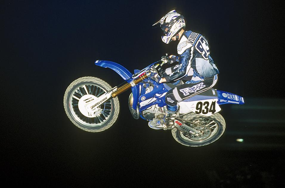 David Vuillemin was the biggest surprise of the 2000 SX tour.