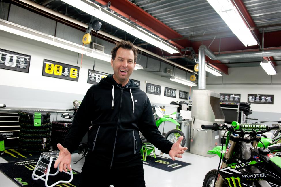 As part of his role as brand ambassador, McGrath acts as a mentor to Kawasaki Team Green racers and factory-supported riders. 