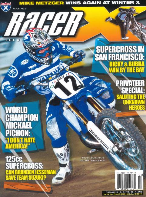 David Vuillemin was one of many title contenders taken down by injury.