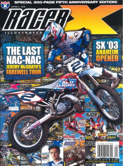 McGrath’s time racing KTMs was short lived. He came to most of the races to participate in opening ceremonies.