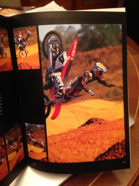 Simon Cudby shot this iconic photo of Ricky Carmichael's preseason crash that took him out of the 2004 AMA Supercross Championship, preventing a four-peat.