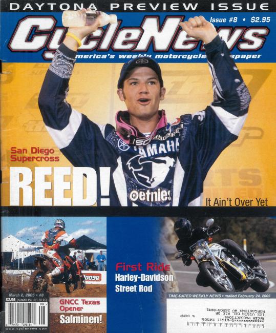 Chad Reed and Yamaha worked hard the week before San Diego to finally get a win.