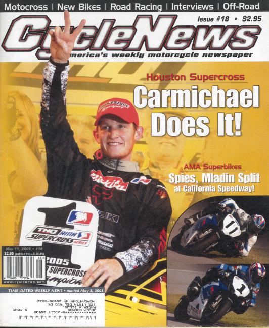 Ricky Carmichael proved to the world that he was once again the fastest man in supercross, only this time on a Suzuki.