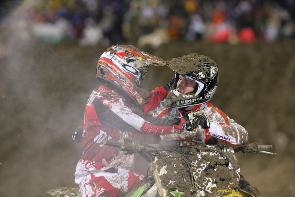 James Stewart rode a masterful race in the San Francisco mud to just barely beat Carmichael.