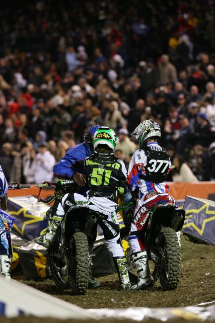 Ryan Villopoto started out his 2007 with an Anaheim win.
