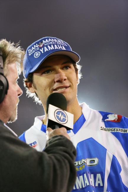 Chad Reed lost the momentum he had in Canada as soon as he hit California.