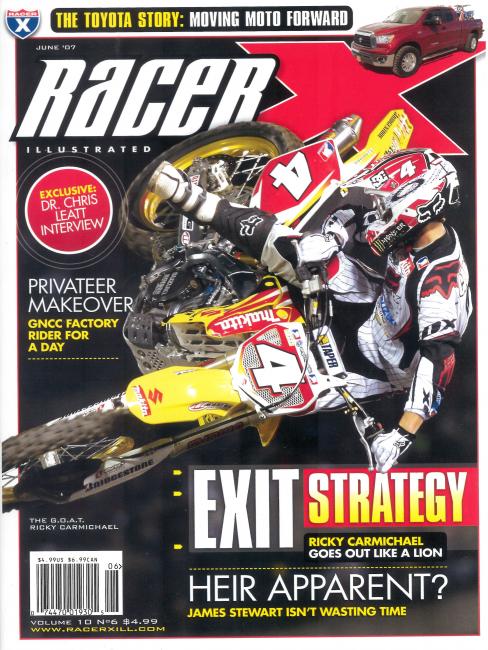 Ricky Carmichael’s farewell rides in 2007 were incredible.