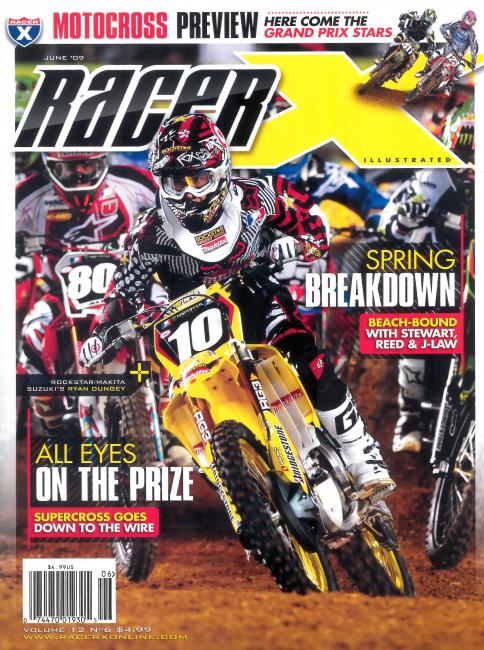 While Stewart and Reed duked in the 450s, Ryan Dungey was trying to become a closer on a Lites bike.