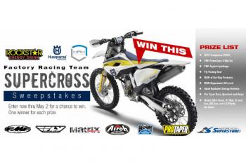 Rockstar Energy Husqvarna Factory Sweepstakes
