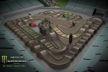 Animated Track Map: Anaheim 1