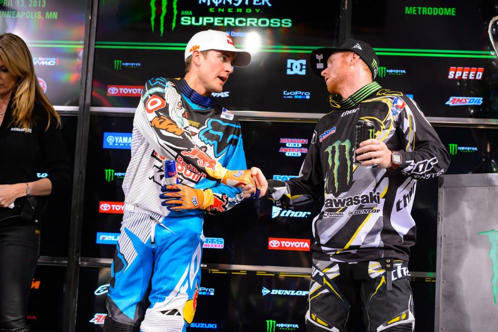 The Ryans following an epic duel. 