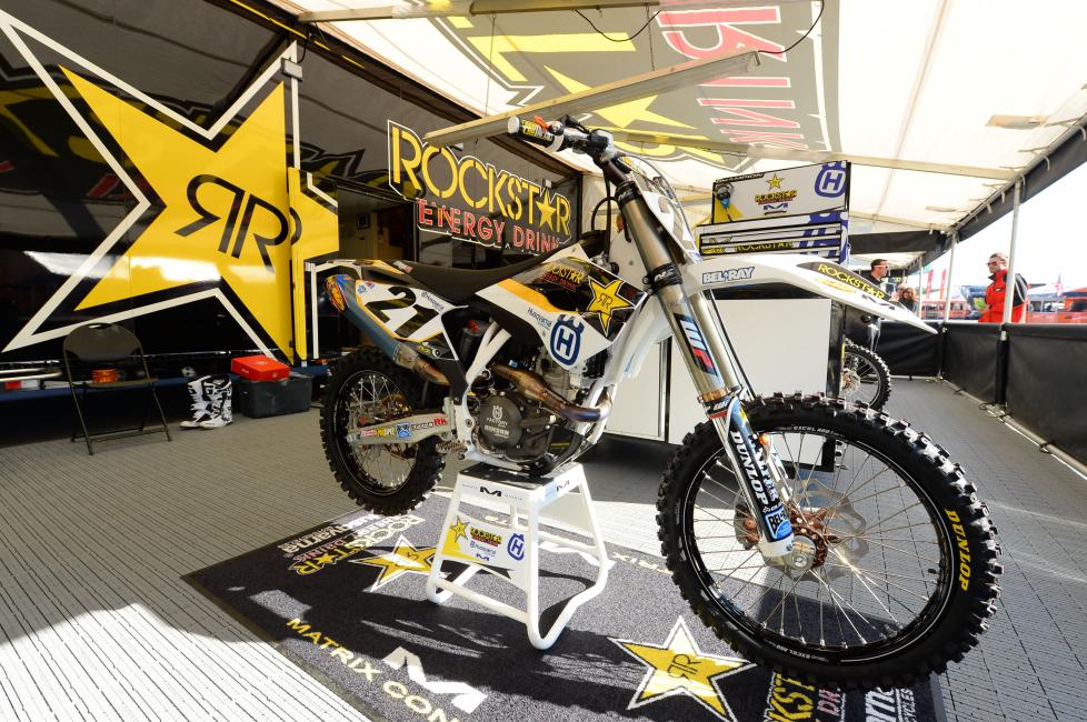 Husqvarna returns to racing tomorrow. 