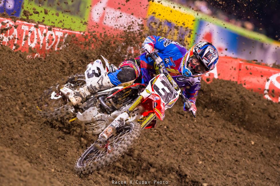 Speed was not a problem for Tomac but two crashes were definite issues. He wasn't injured, but 20th hurts.