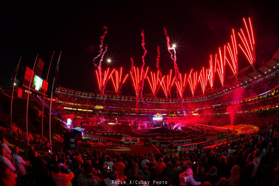 Opening ceremonies are always fun, especially at the opener.