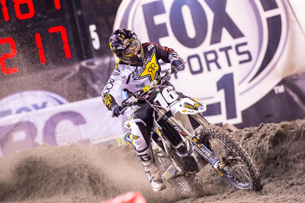Osborne finished second in the 250SX West opener. 
