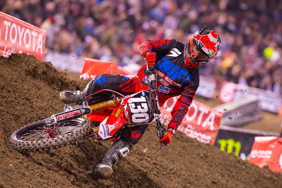 In his first race since 2012, Tommy Hahn made the main. 