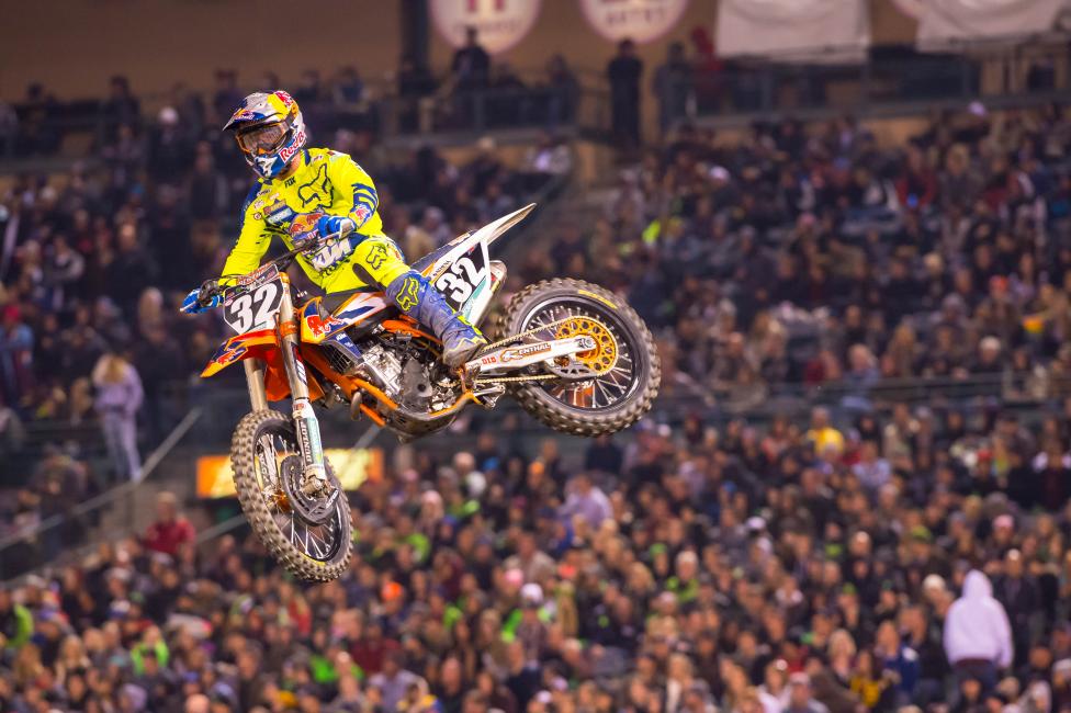 Justin Hill was just off the podium in the main, but he was fastest in his heat. 