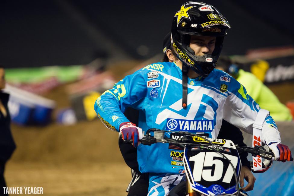 Rookie Aaron Plessinger hopes to continue his success Saturday. 