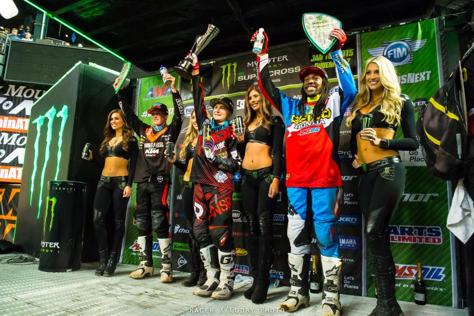 Cooper Webb took the win but Jessy Nelson still holds the points lead by six.