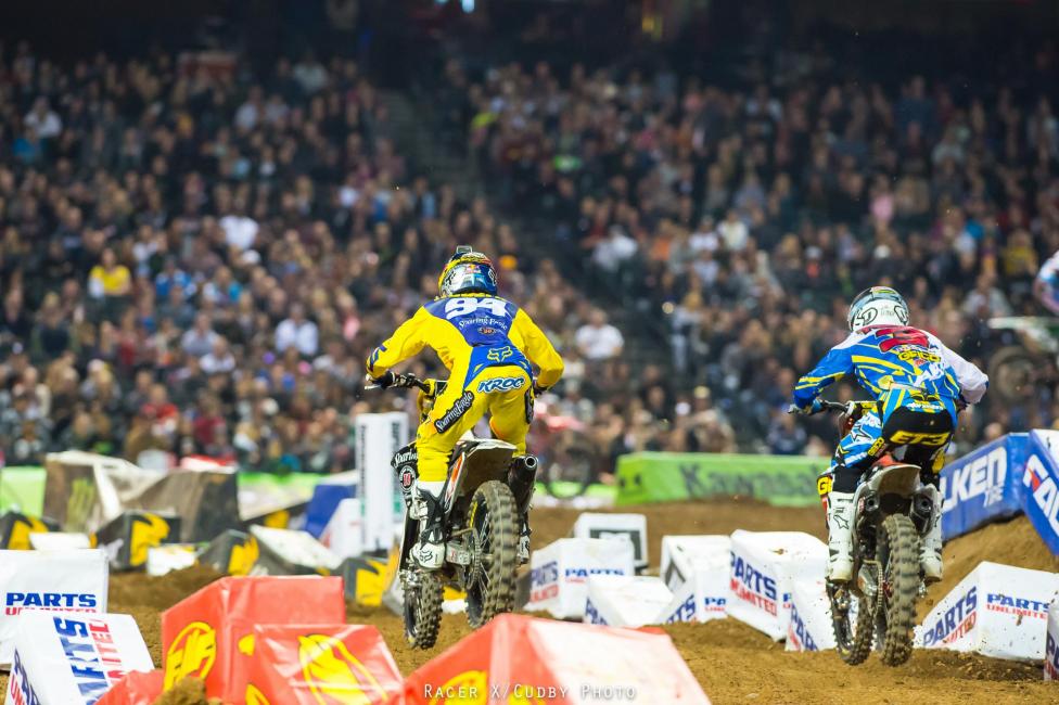 If we're lucky these two will battle like this all season.