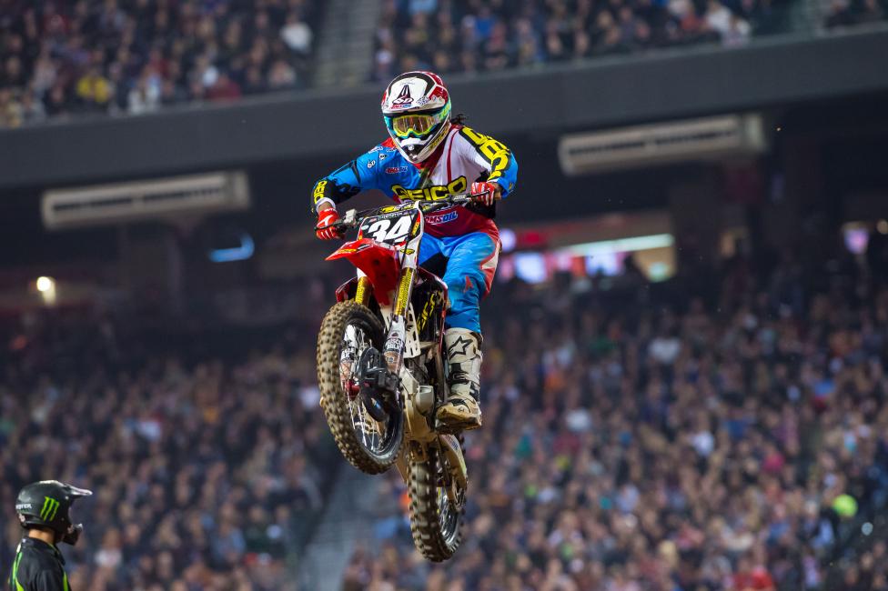 Malcolm Stewart now sits in eighth in the standings after his second-place finish. 