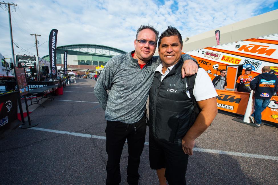 Super agent Justyn and Doc G. 