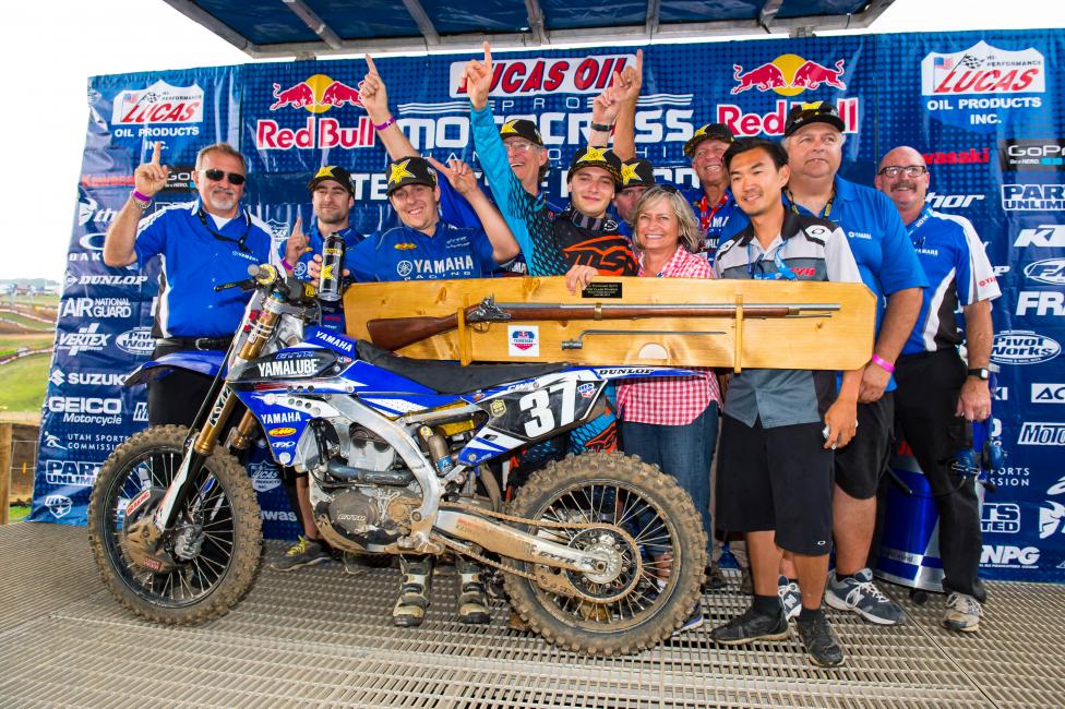 Bailey (back right) has groomed Webb since his younger days.  