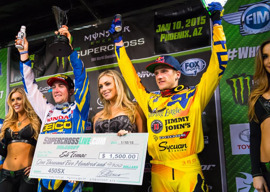 The podium will likely contain these two most of the season. 