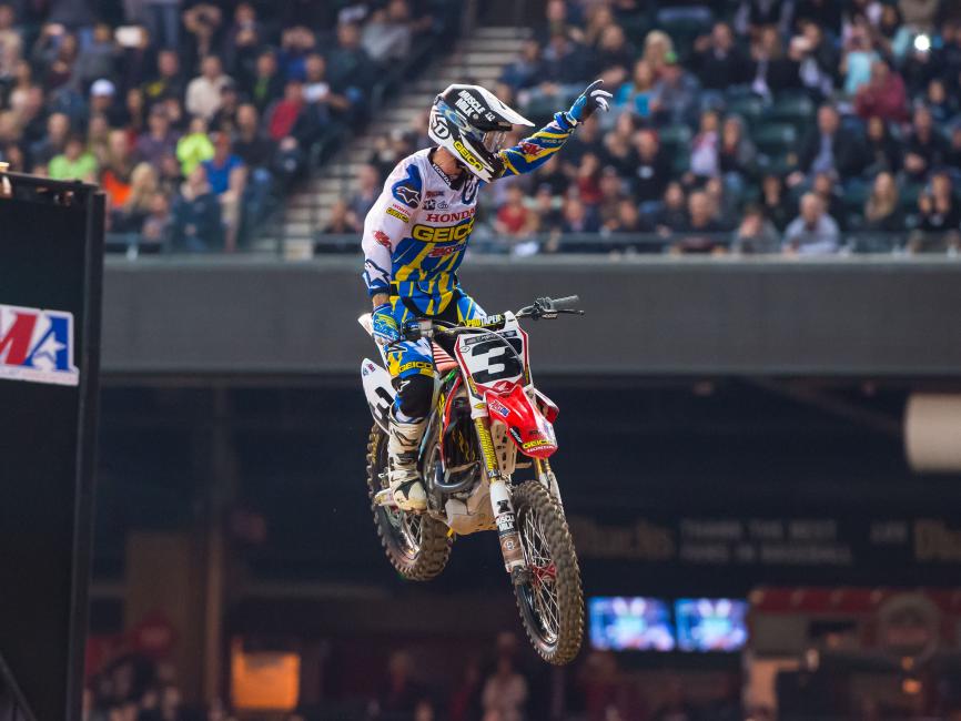 Tomac came away the winner this time. 