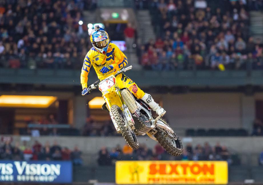 Roczen has a sizable lead over Eli Tomac in points now, but that could change as the season continues. 
