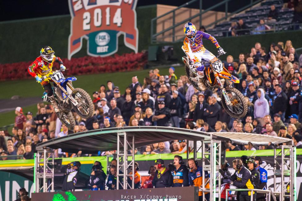 Hill was better this week, but not on the level of Webb (17) who is threatening a 250SX West takeover. 