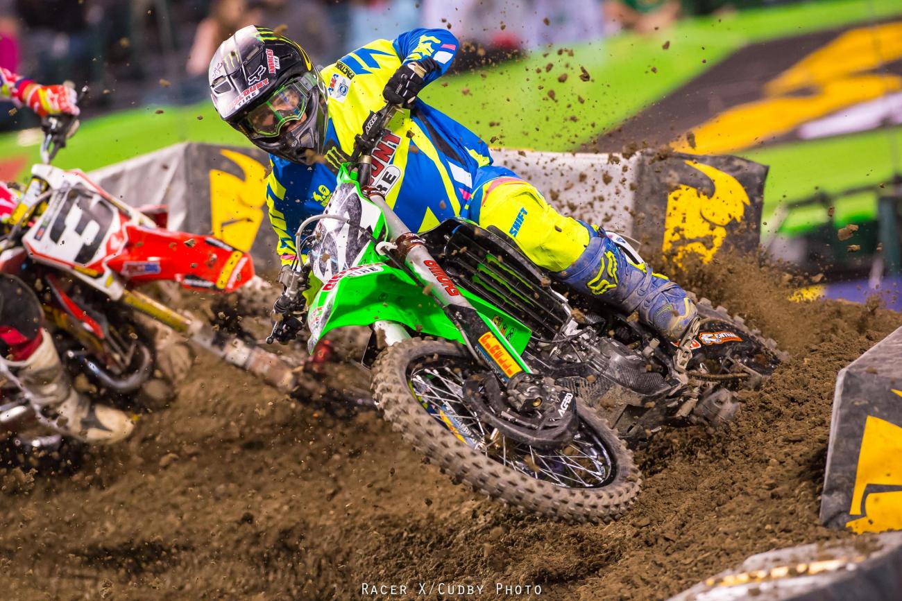 Watch: Trey Canard, Chad Reed Incident at Anaheim 2