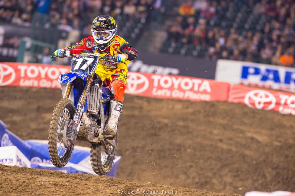 Cooper Webb took over the 250 standings from Jessy Nelson with his second win in a row.