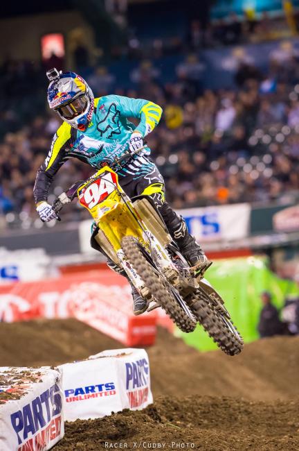 Ken Roczen continues to lead the 450 class standings.