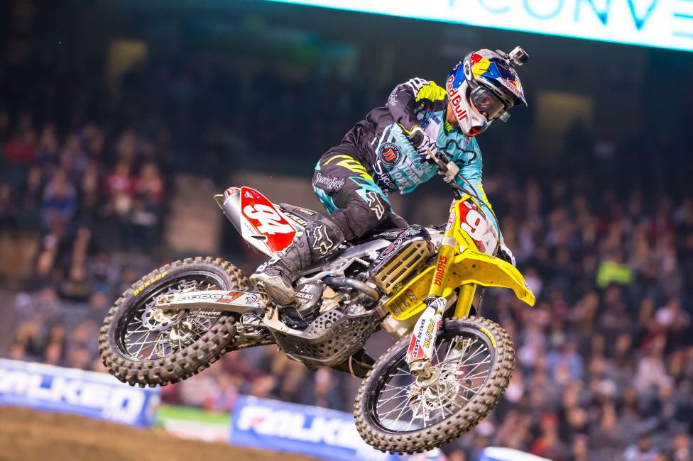 Roczen's starting laps were up to a second faster than his closest competitors. 