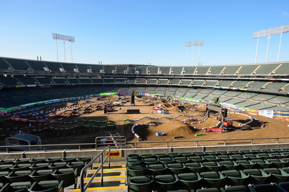 The Dirt Wurx crew is tasked with turning big stadiums into dirt tracks perfect for racing. 