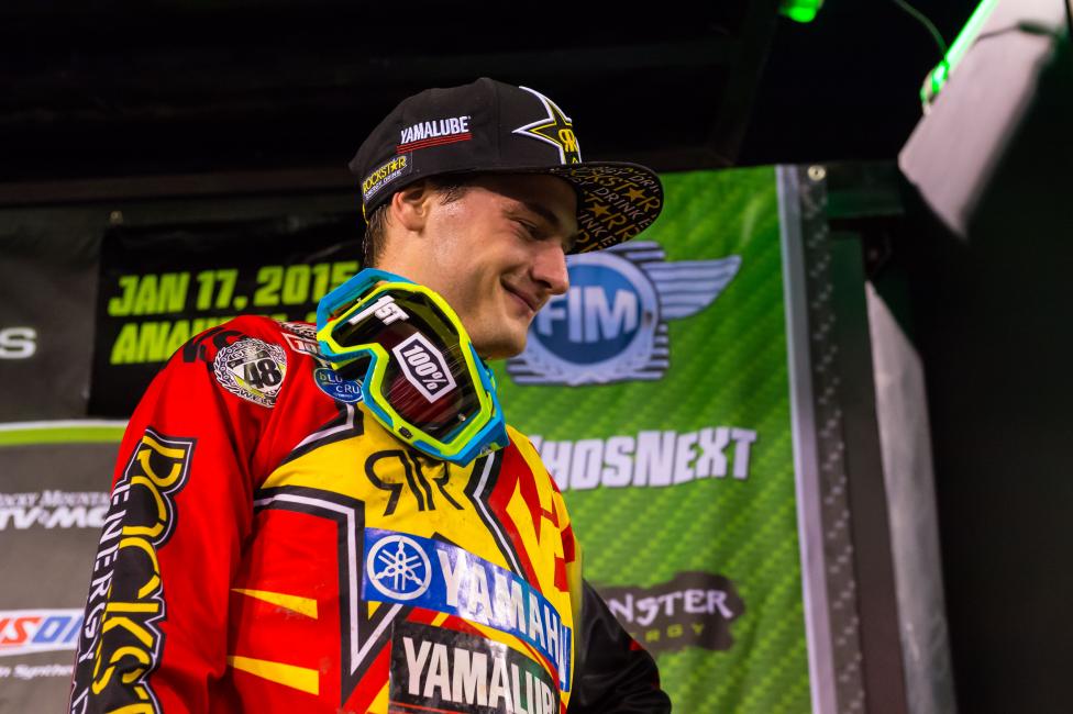 Webb looks to extend his points lead in 250SX. 